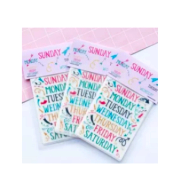 Days of the Week Organizing Sheets! - Picture 1 of 1